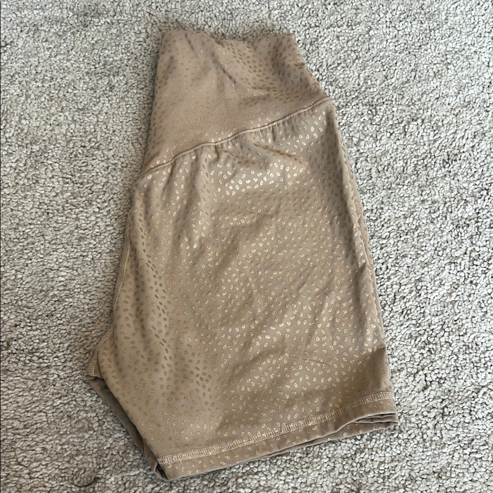 Buffbunny Tan Bossy Print Rebel Shorts